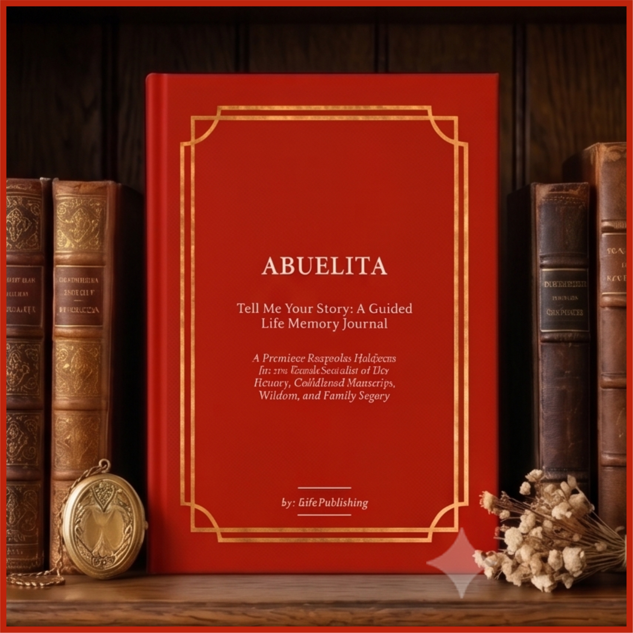 Abuelita Tell me Your Story, A Guided Life Memory Journal - View 3